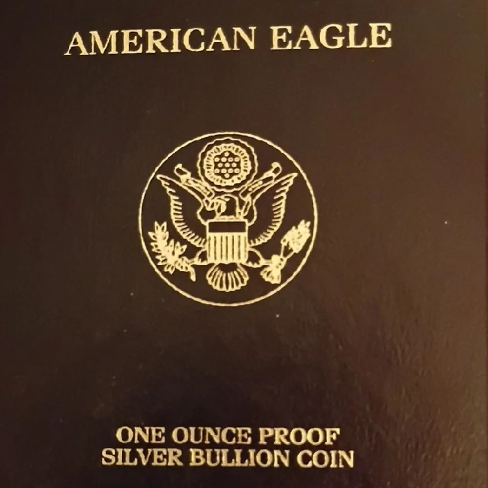 1997 Silver American Eagle Dollar Ultra-Cameo Proof Ms-70